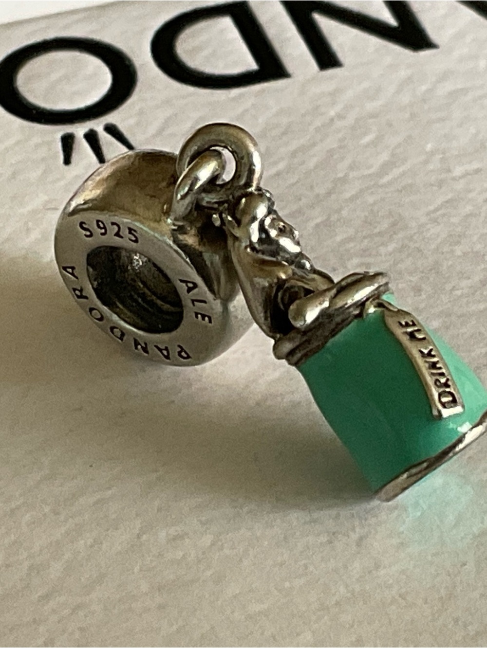 Pandora Disney Alice in Wonderland 'Drink Me' potion charm